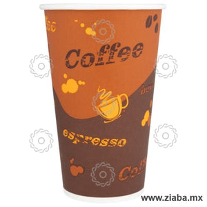 Vaso de Papel para Bebidas Calientes, Coffee, varios tamaños - Karat