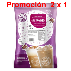 Té Chai Frambuesa Latte - Big Train