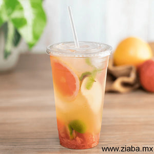 Vaso Transparente de PET para Bebidas Frías, 24oz - Karat