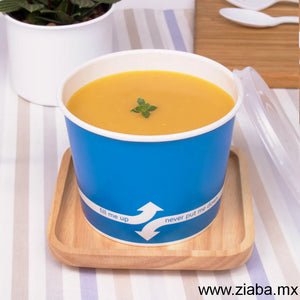 Contenedor de Papel para Alimentos o Helado, Colores-  8, 12 y 16 oz - Karat