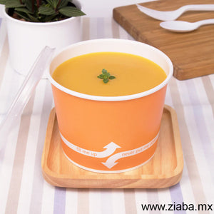 Contenedor de Papel para Alimentos o Helado, Colores-  8, 12 y 16 oz - Karat