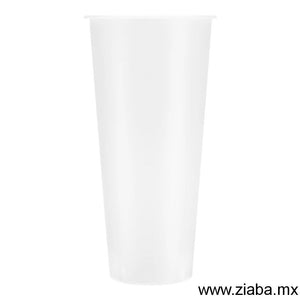 Vaso Alto Premium de PP para Bebidas Frías y Calientes, 90mm, 16oz - Karat