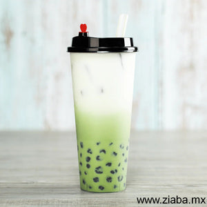 Vaso Alto Premium de PP para Bebidas Frías y Calientes, 90mm, 16oz - Karat