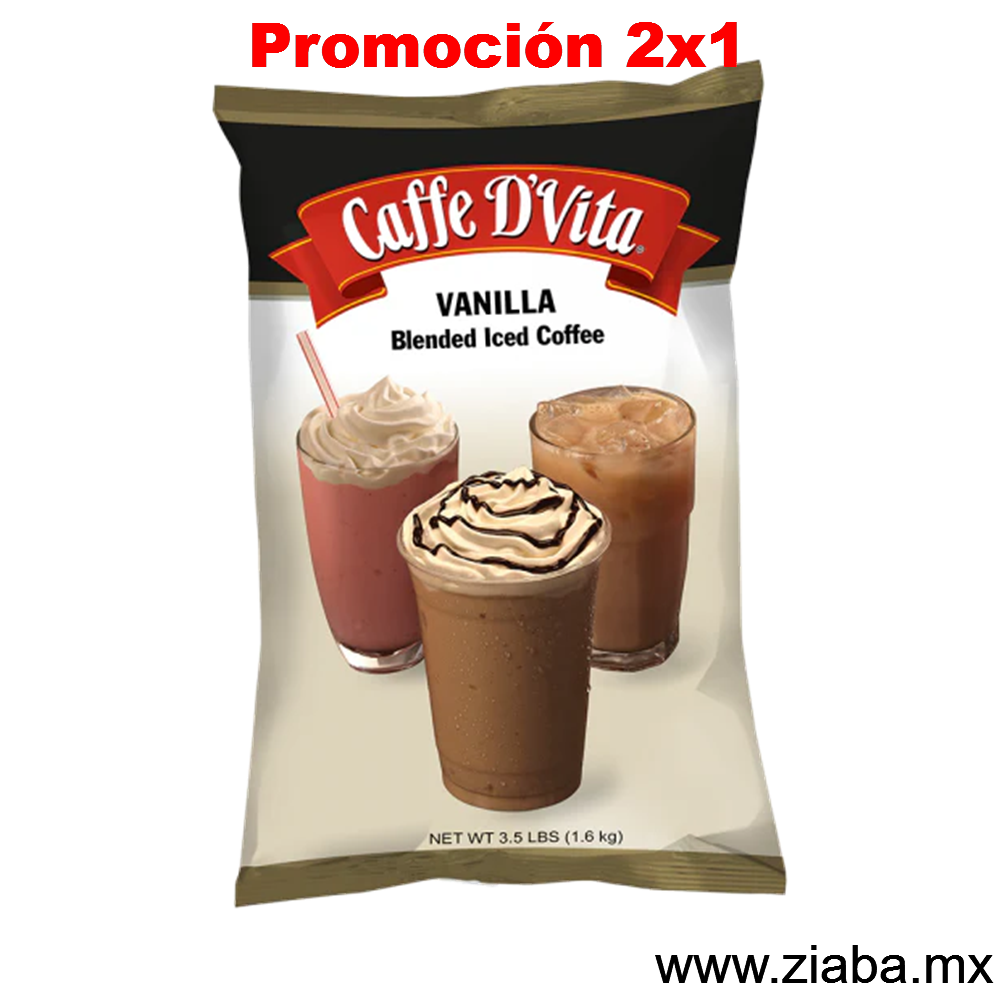 Vainilla Blended Ice Coffee - Caffe D' Vita