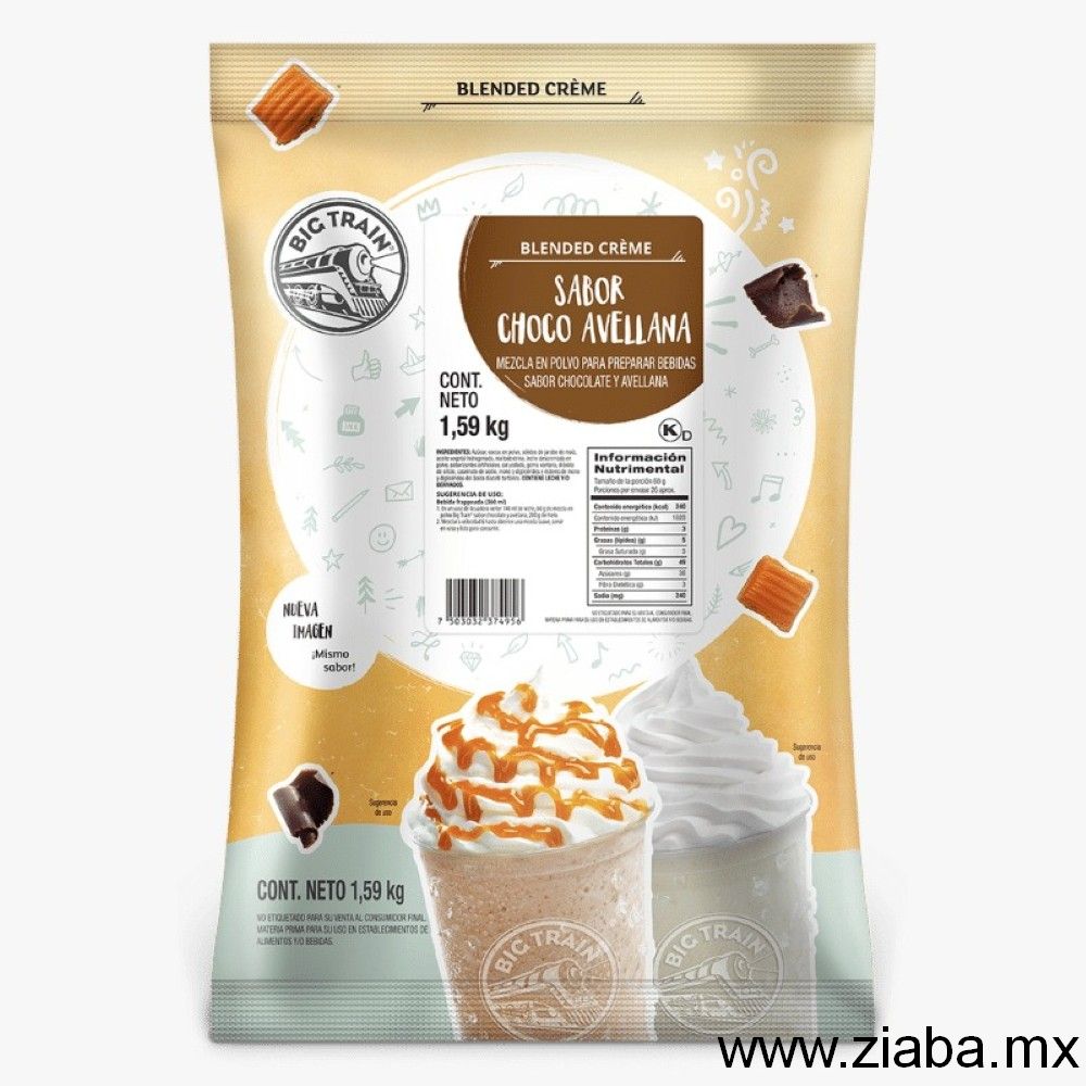 Choco Avellana Blended Créme - Big Train