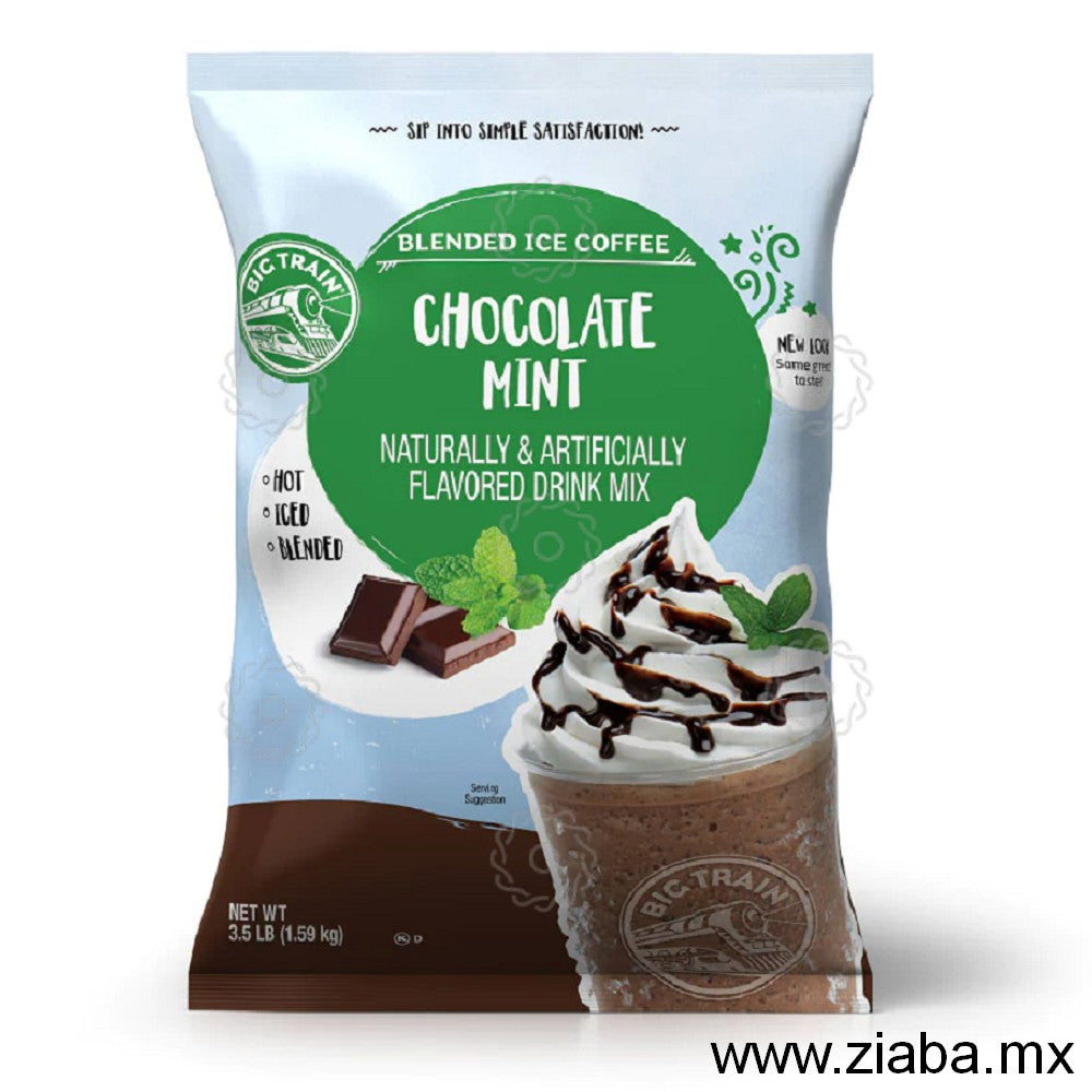 Chocolate Menta Blended Ice Coffee - Big Train