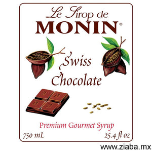 Chocolate Suizo - Jarabe Saborizante Monin