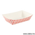 Charola de cartón para alimentos, Diseño Rojo y Blanco - 1.270kg - Karat