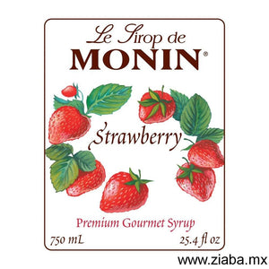 Fresa - Jarabe Saborizante Monin