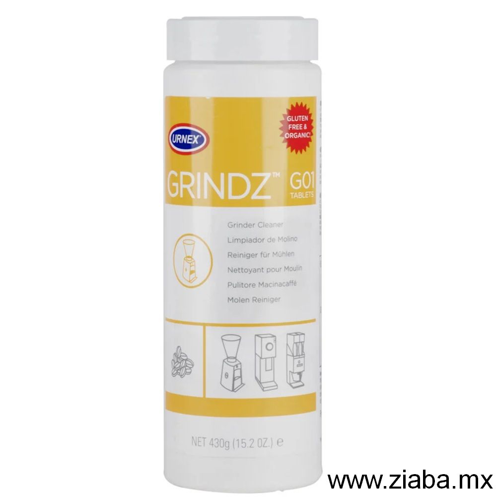 GRINDZ - Tabletas Limpiadoras para Molinos de Café - URNEX