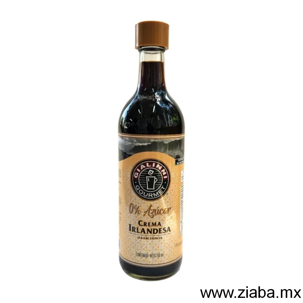 Crema Irlandesa sin azúcar - Jarabe Esencia Gialinni