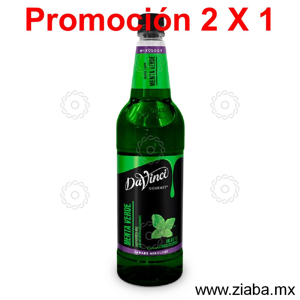 Menta Verde - Jarabe Mixology DaVinci