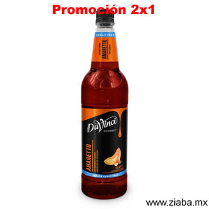 Amaretto sin Azúcar - Jarabe Clásico DaVinci