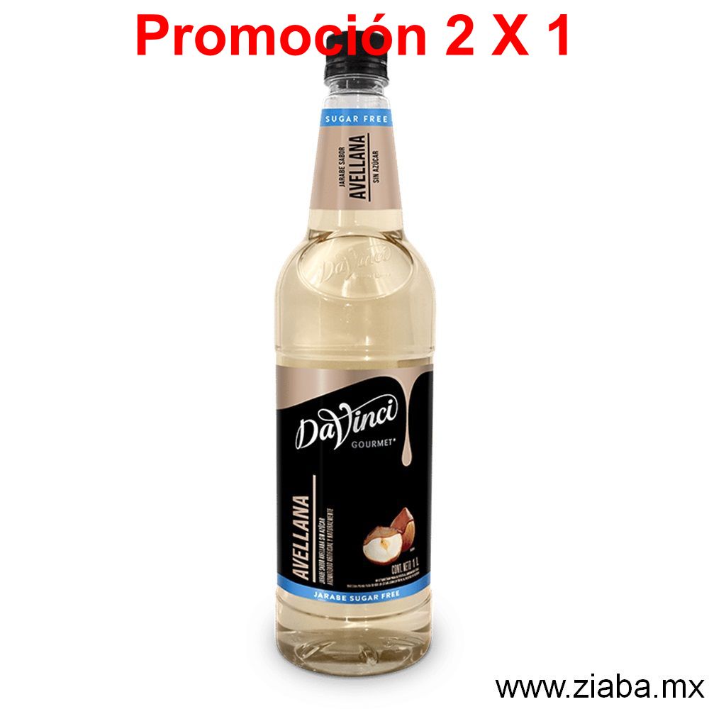 Avellana sin Azúcar - Jarabe Clásico DaVinci