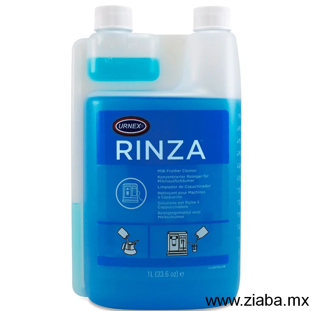 RINZA - Liquido Limpiador Alcalino para Espumador de Leche - URNEX