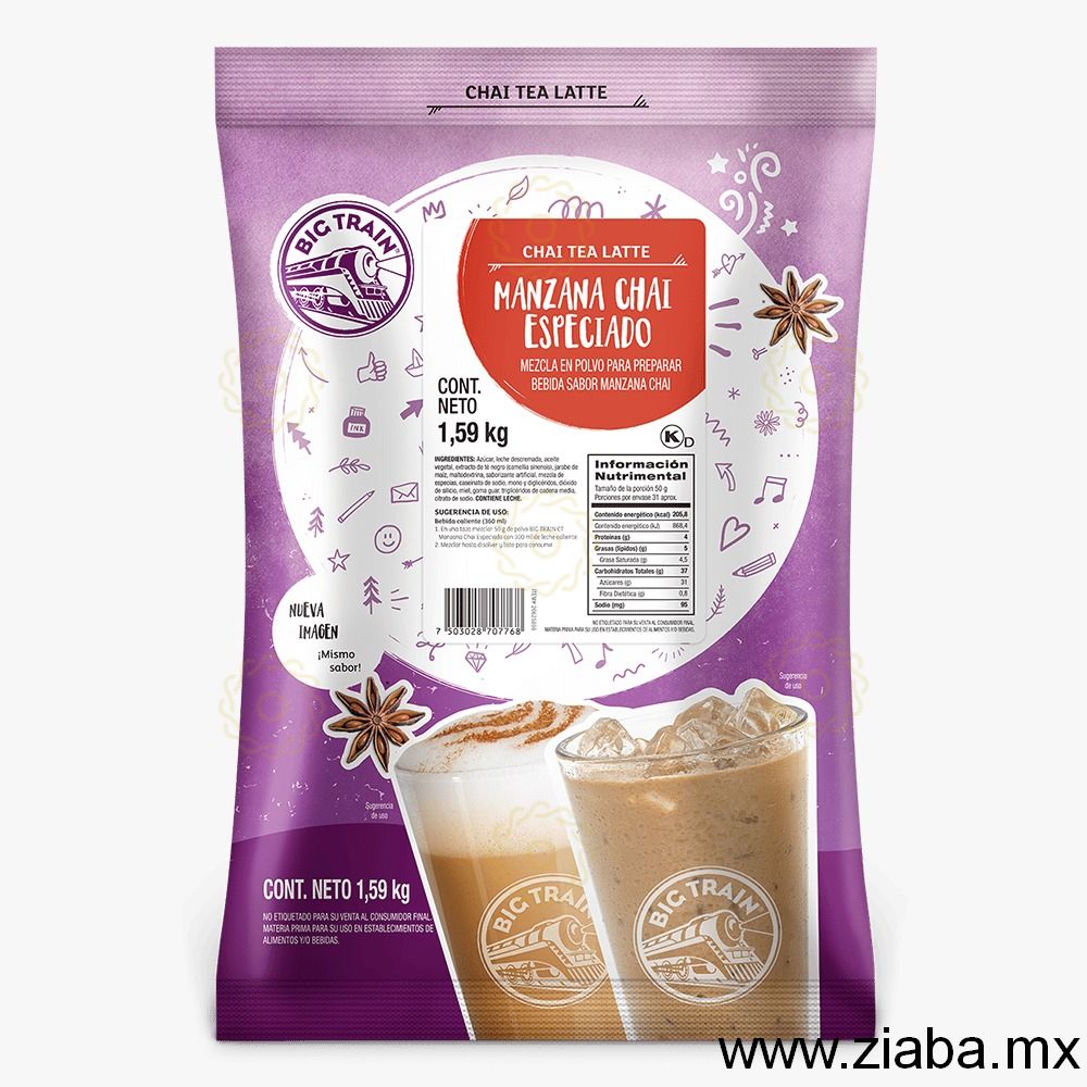 Té Chai Manzana Especiado - Big Train