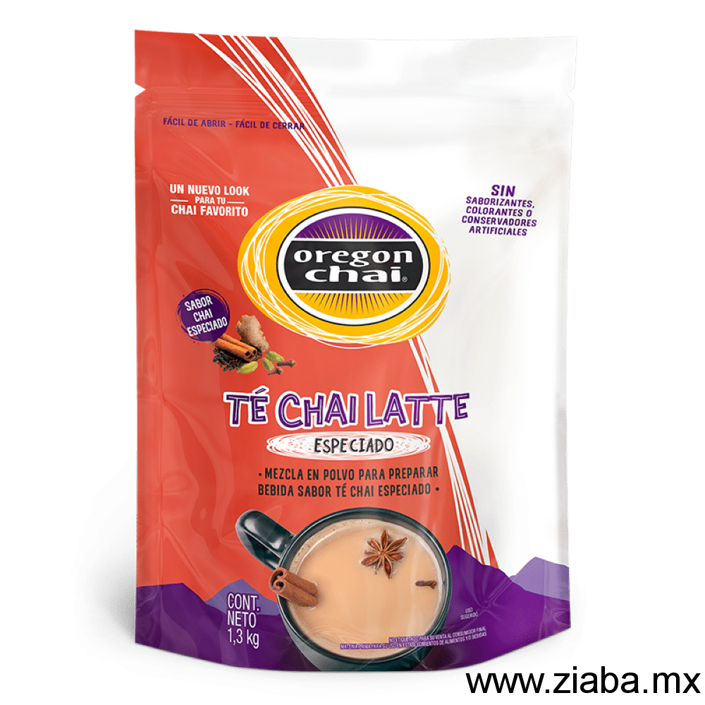 Té Chai Latte Especiado - Oregon Chai