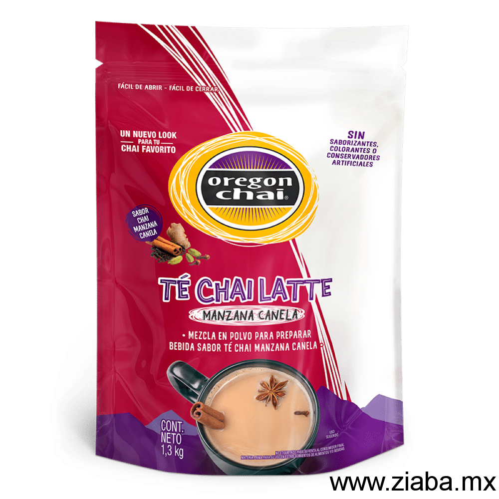 Té Chai Latte Manzana Canela - Oregon Chai