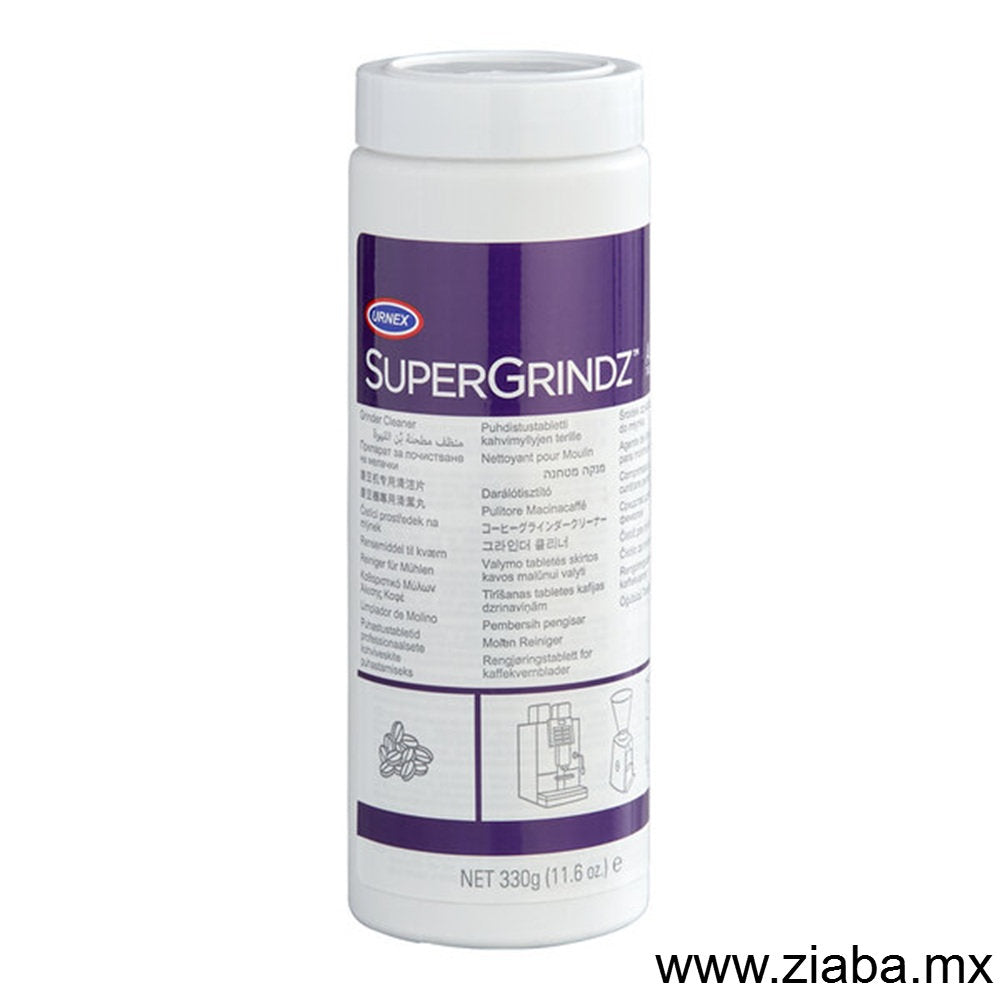 SUPERGRINDZ - Tabletas Limpiadoras para Molinos de Café superautomáticos - URNEX