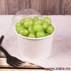 Contenedor de Papel para Alimentos o Helado, Blanco - 4, 5, 6, 8, 10, 12 y 16 oz - Karat