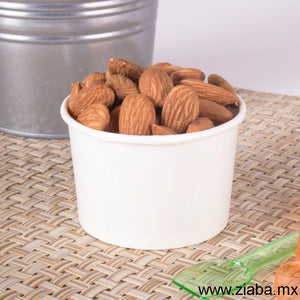 Contenedor de Papel para Alimentos o Helado, Blanco - 4, 5, 6, 8, 10, 12 y 16 oz - Karat