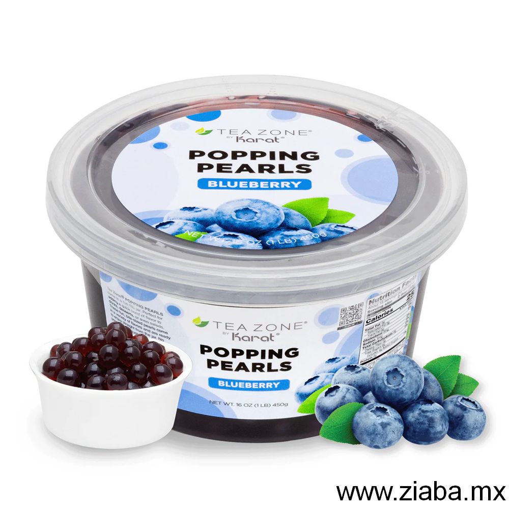 Mora Azúl  - Perlas Explosivas Tea Zone (450g)