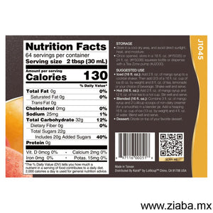 Mango - Jarabe Concentrado Tea Zone