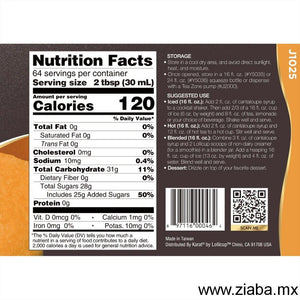 Melón - Jarabe Concentrado Tea Zone