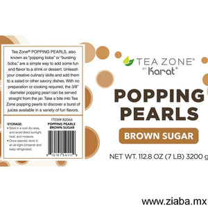 Azúcar Morena - Perlas Explosivas Tea Zone