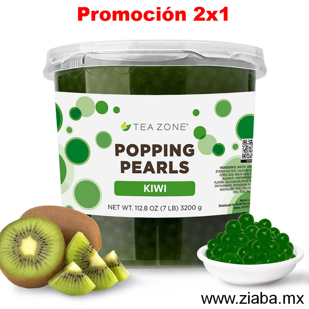 Kiwi - Perlas Explosivas Tea Zone