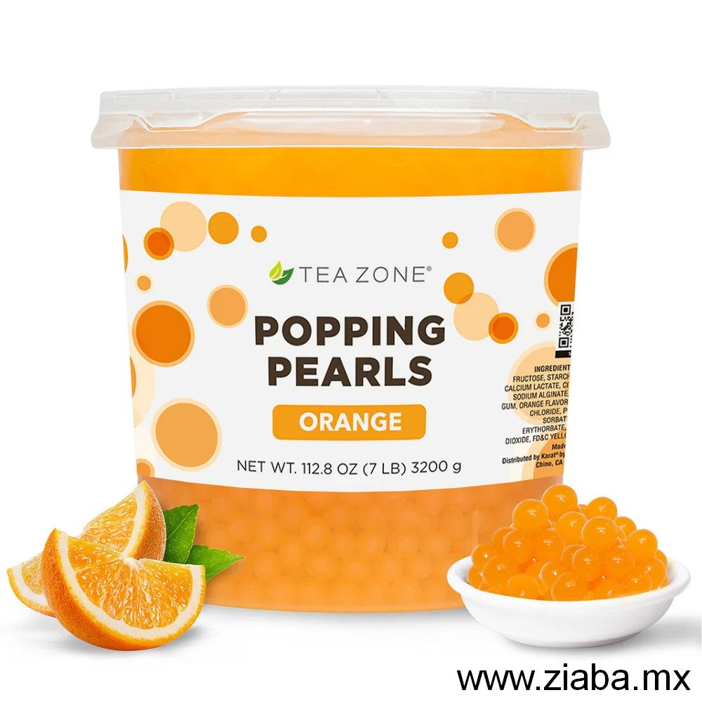Naranja - Perlas Explosivas Tea Zone