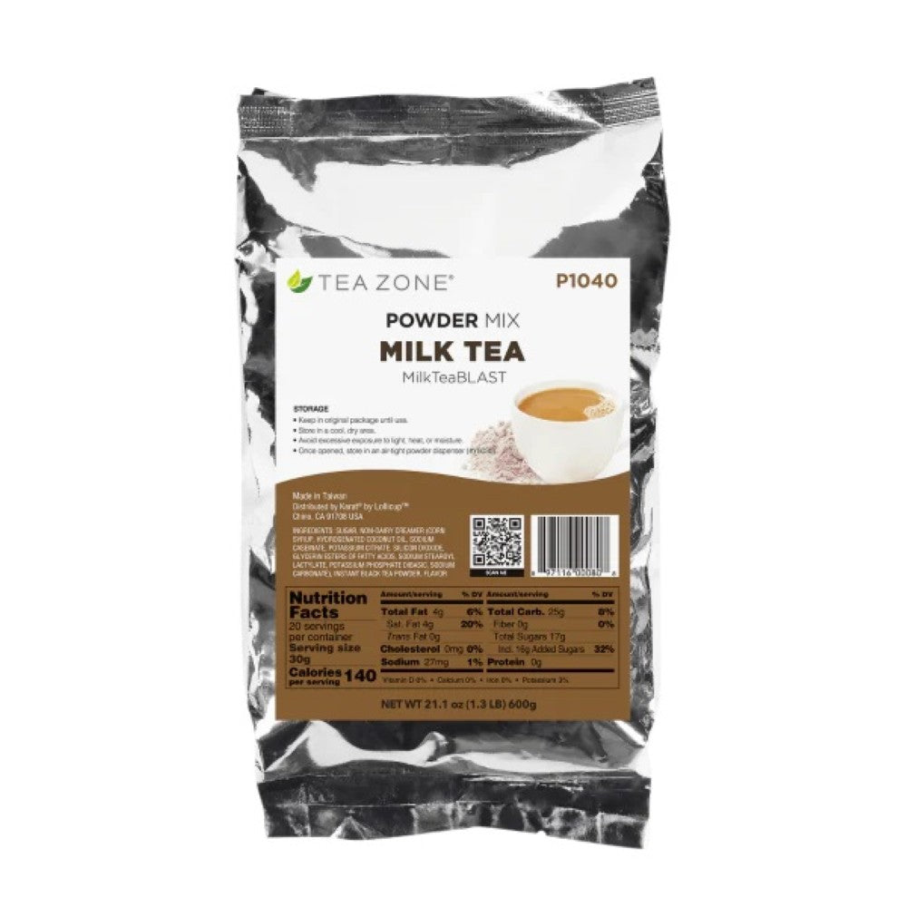 Milk Tea Blast - Té negro con leche - Polvo para Frappé Tea Zone