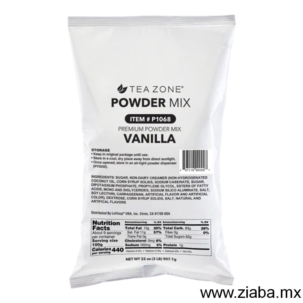 Vainilla - Polvo para Frappé Tea Zone