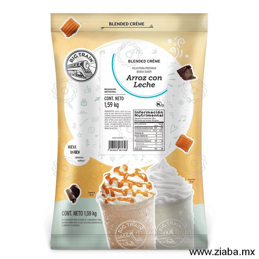 Arroz con Leche Blended Créme - Big Train