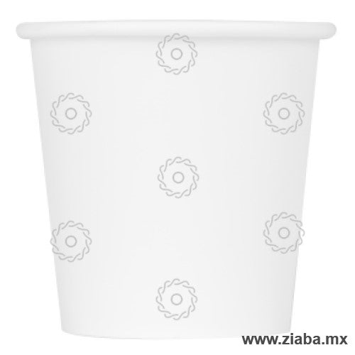 Vaso de Papel para Bebidas Calientes - 4, 8, 12 y 16oz - Blanco - Karat