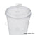 Tapa Abre Fácil para Vaso Transparente de PET para Bebidas Frías de 12-20oz, 98mm - Karat