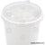 Tapa Abre Fácil para Vaso de Papel para Bebidas Frías de 12-16oz, 90mm - Karat