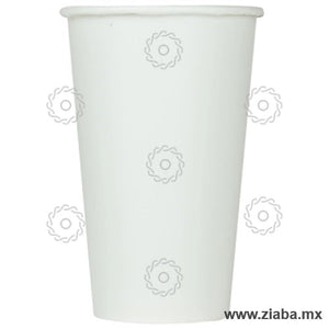 Vaso de Papel para Bebidas Frías, Blanco, 32oz - Karat