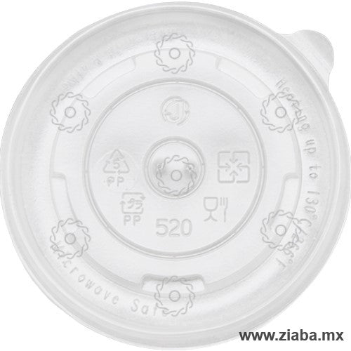 Tapa para Contenedor de Papel para Alimentos o Helado, varios tamaños - Karat