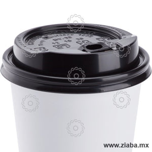 Tapa con Pestaña para Vaso de Papel para Bebidas Calientes de 10-20oz, 90mm, Varios Colores - Karat