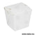 Caja de Cartón para Comida China, Blanca, 8oz - Karat