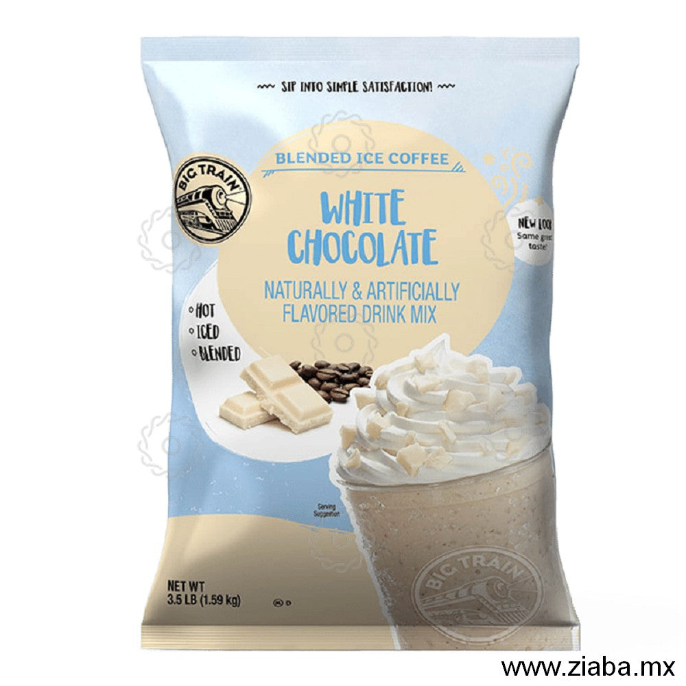 Chocolate Blanco Blended Ice Coffee - Big Train