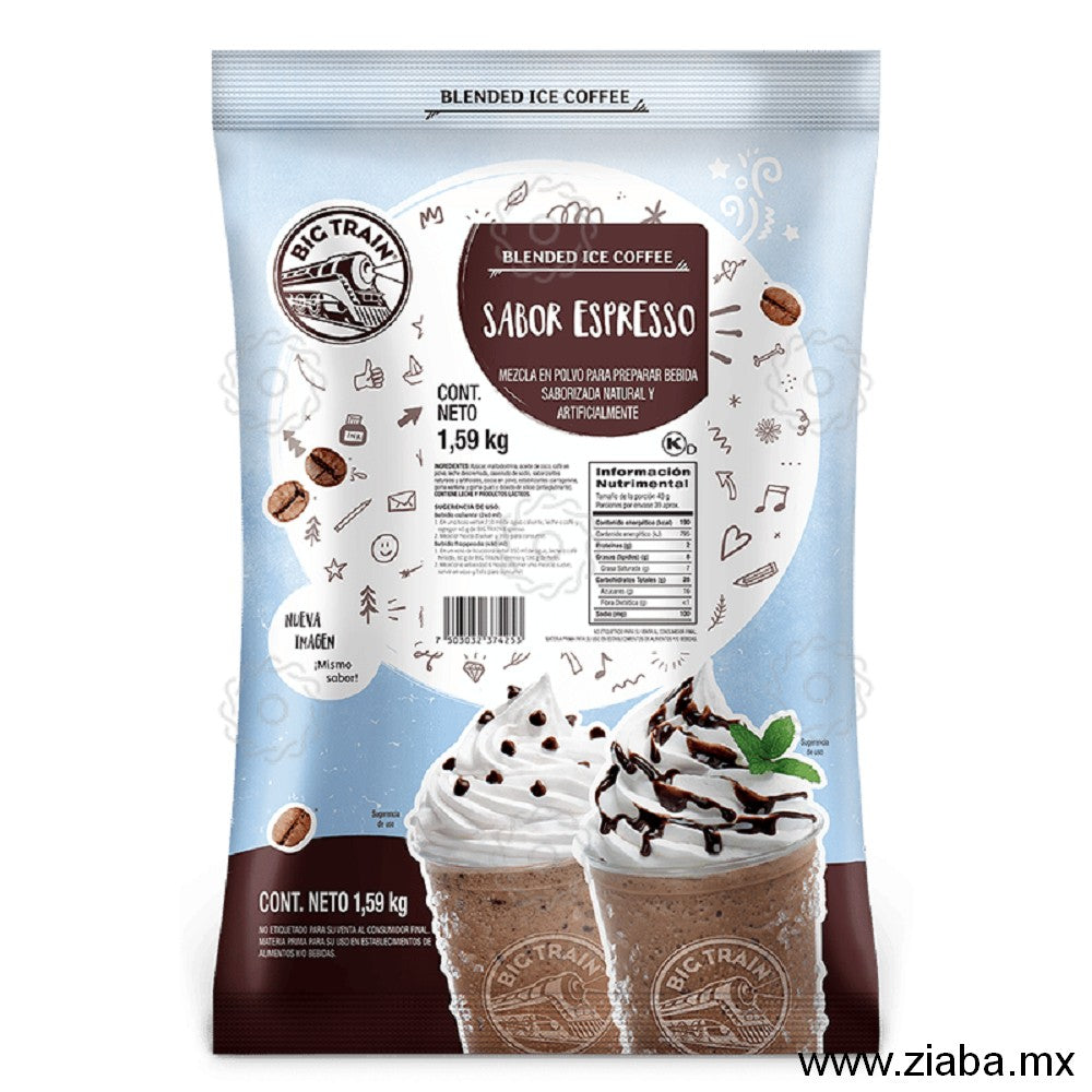 Espresso Blended Ice Coffee - Big Train
