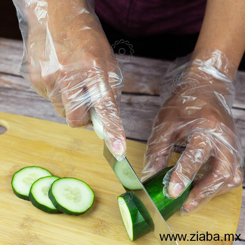 Guantes desechables de plástico - Karat - Ziaba Gourmet