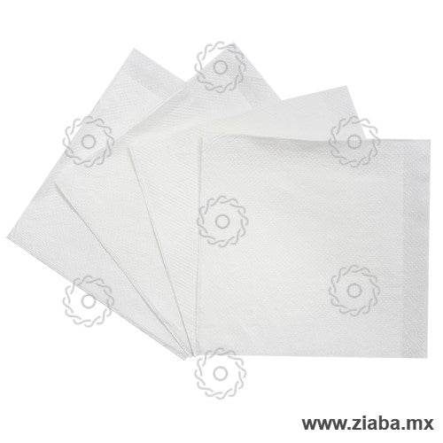 Servilletas blancas 23x23cm - Karat