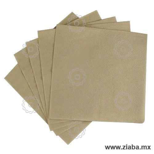 Servilletas color kraft 23x23cm - Karat