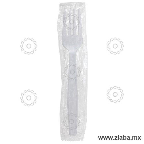 Tenedor de plástico de alta resistencia estuchado, Varios Colores - Karat