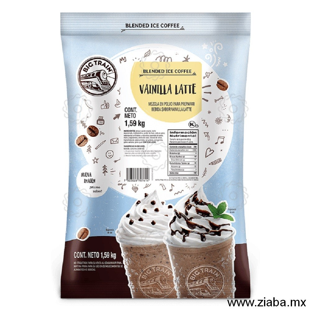 Vainilla Latte Blended Ice Coffee - Big Train