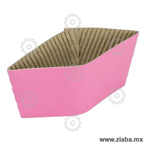 Cintilla rosa para vaso caliente - Karat