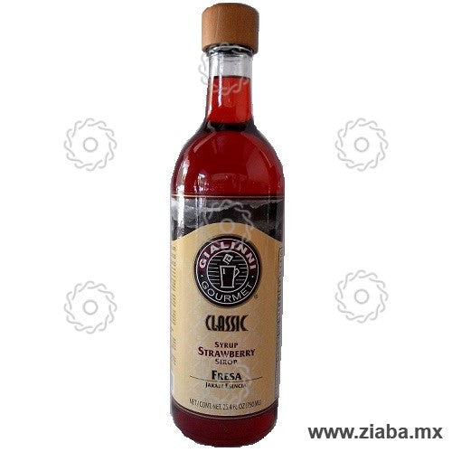 Fresa - Jarabe Esencia Gialinni - Ziaba Gourmet